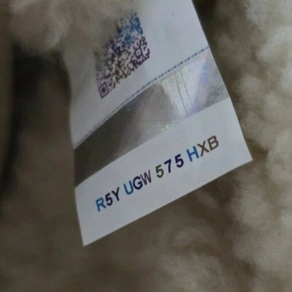 UGG® Classic New Heights Genuine Shearling Lace-Up Bootie (Women) - Picture 8 of 9